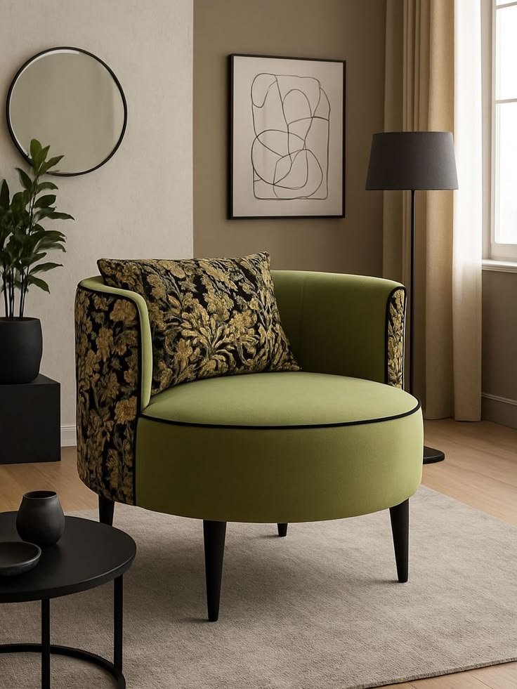 Modern classy accent chair